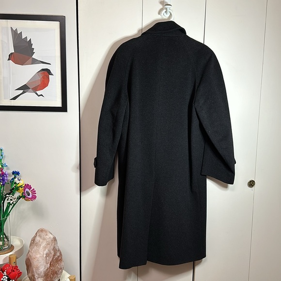 Pronto Uomo Mens lambswool winter coat size 38 made in Italy - Picture 2 of 8